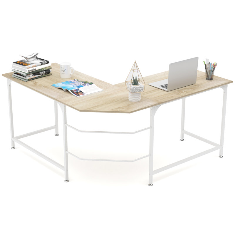 Inbox Zero Reversible LShape Desk & Reviews Wayfair